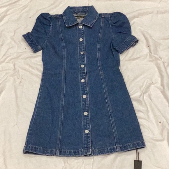 BlankNYC Blue Denim Dress - Picture 1 of 2